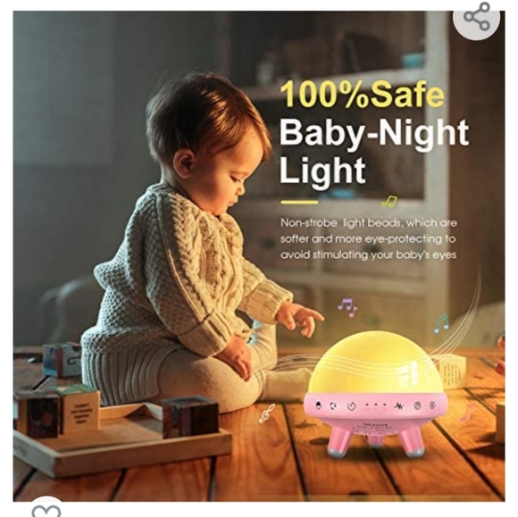 Baby Night Light & Sound Machine - Picture 6 of 7